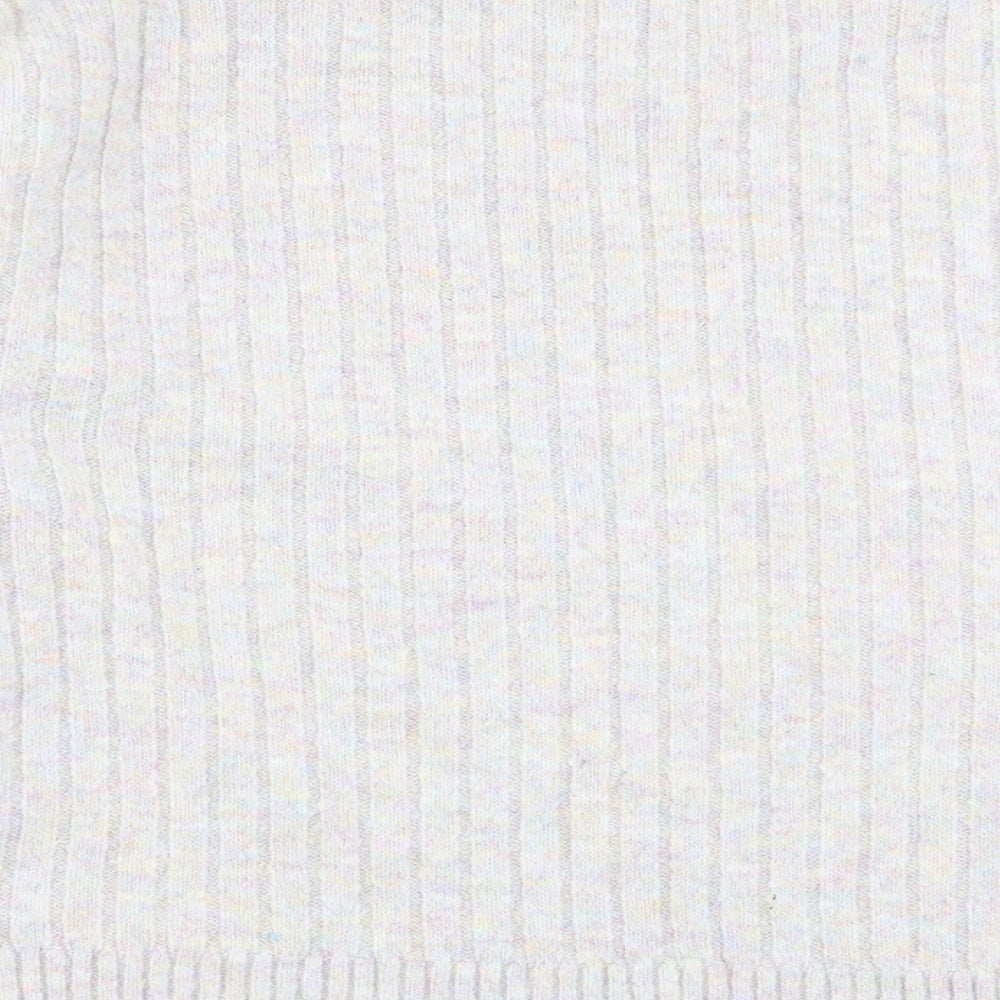 Womens UK Size 8 F&F Purple Pullover Jumper