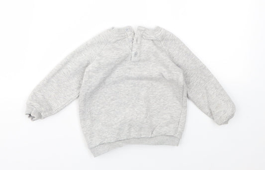 Nutmeg Girls Green Pullover Jumper Size 9-12 Months
