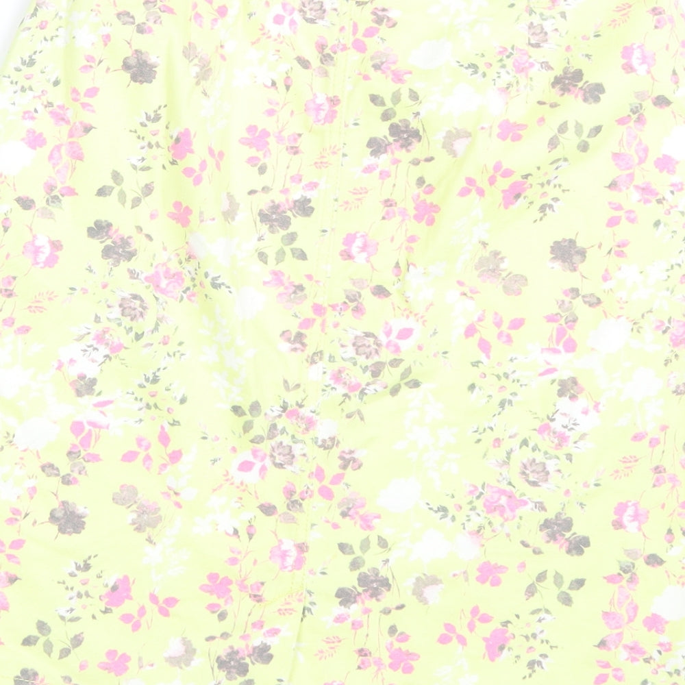 ANNE WEYBURN Womens Multicoloured Floral Bandage Skirt Size 10