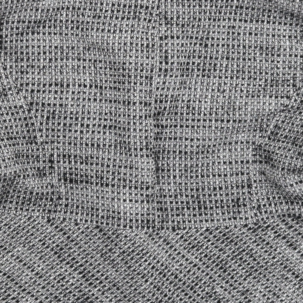 Brand and care label for ELVI women’s grey jacket, size UK 16
