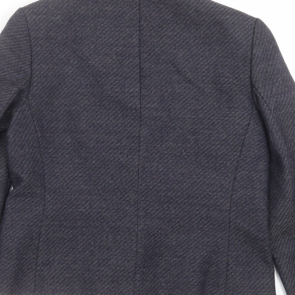Womens UK Size 12 Marks and Spencer Regular Blue Suit Jacket