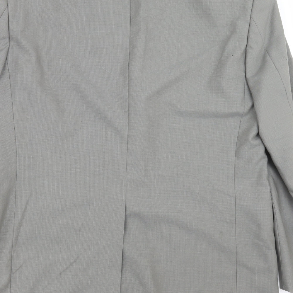 Mens UK Size 40 Marks and Spencer Regular Green Suit Jacket