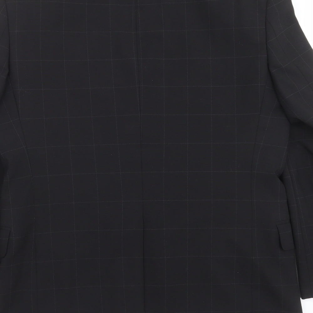 Mens UK Size 36 Marks and Spencer Regular Black Suit Jacket