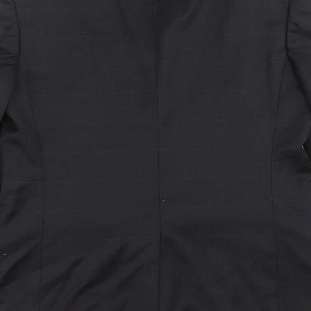 Mens UK Size 40 NEXT Regular Black Suit Jacket
