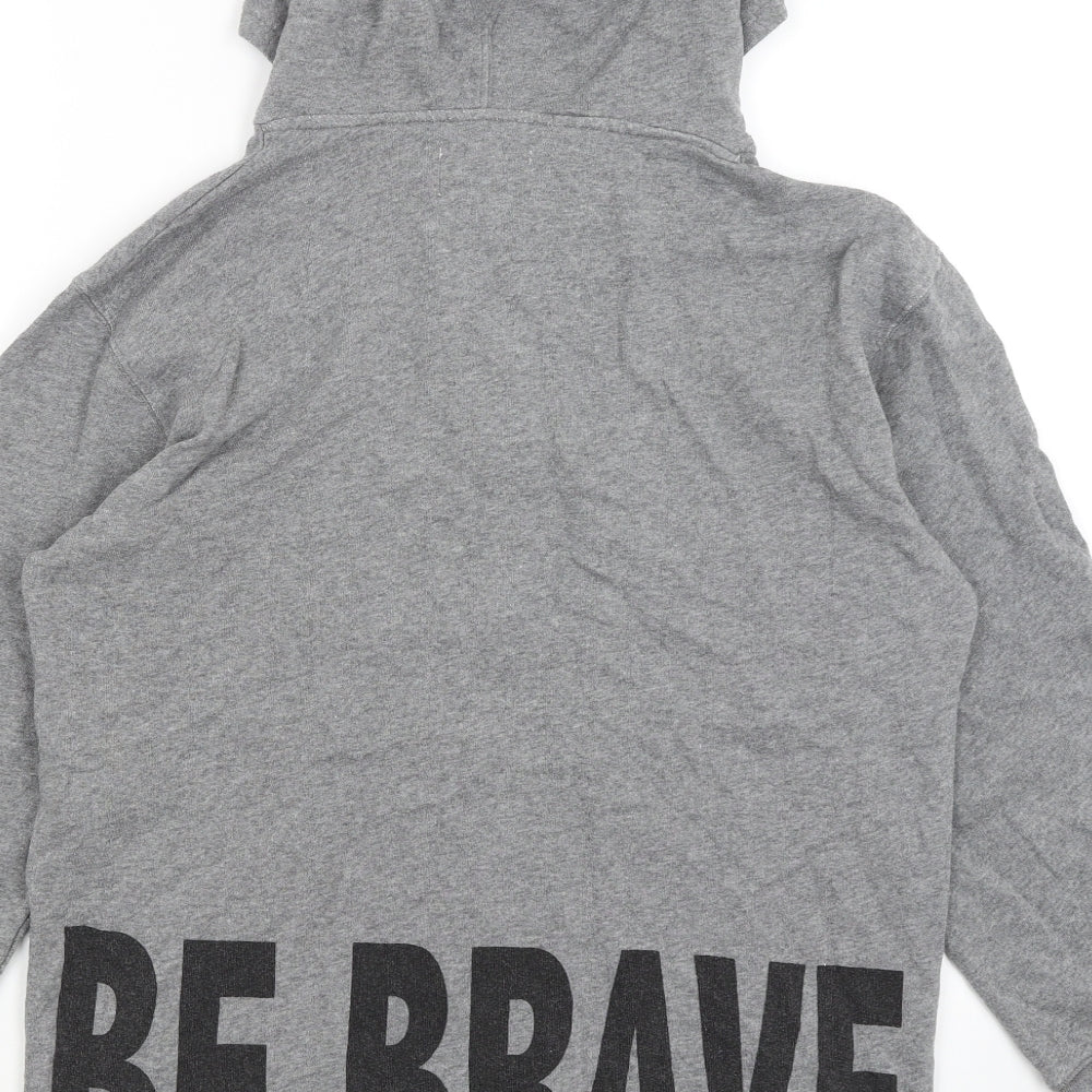 Womens UK Size M NEXT Grey Pullover Hoodie