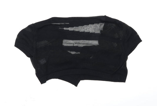 Womens UK Size 16 Per Una Black Cardigan Jumper