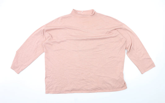 Womens UK Size XL Body Flirt Pink Pullover Jumper