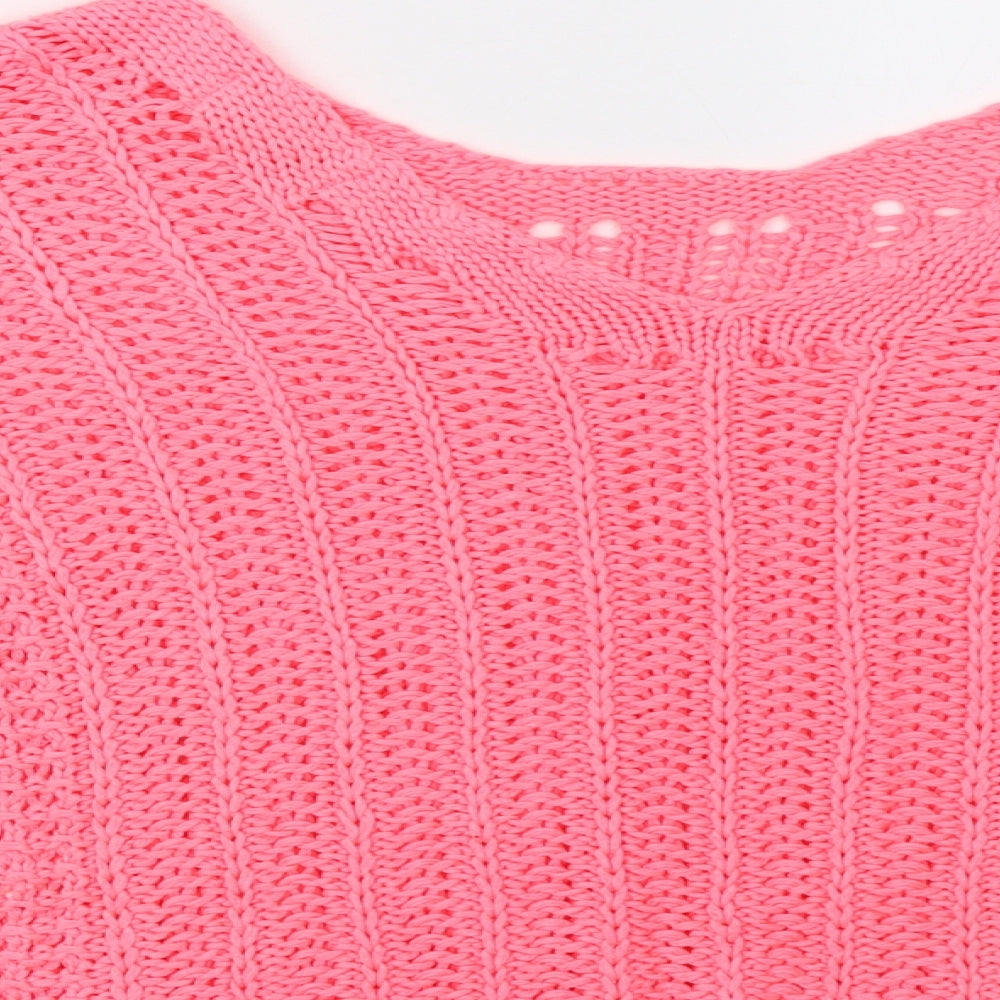 Womens UK Size S NEXT Pink Pullover Sweatshirt