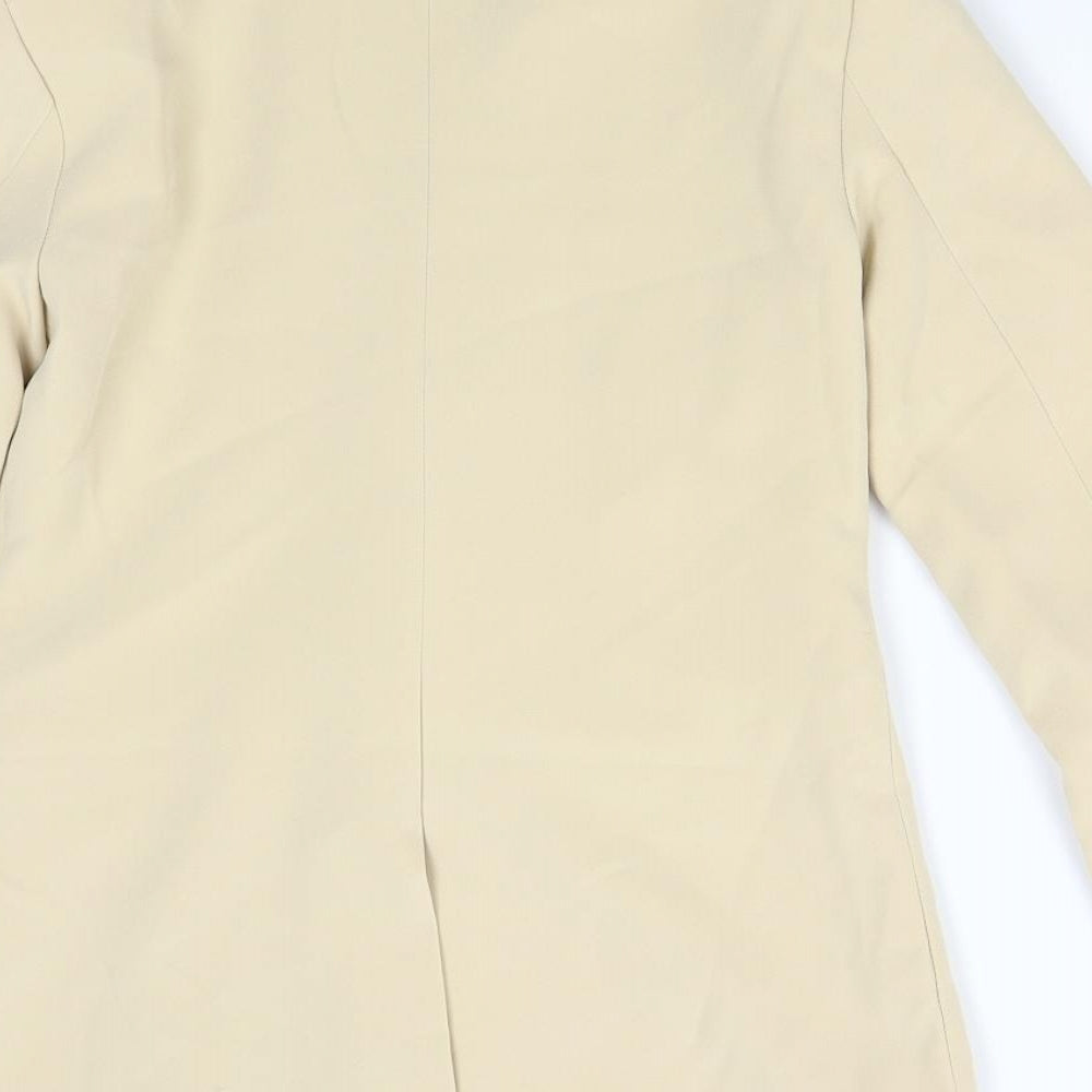 Womens UK Size 10 Preworn Regular Beige Suit Jacket