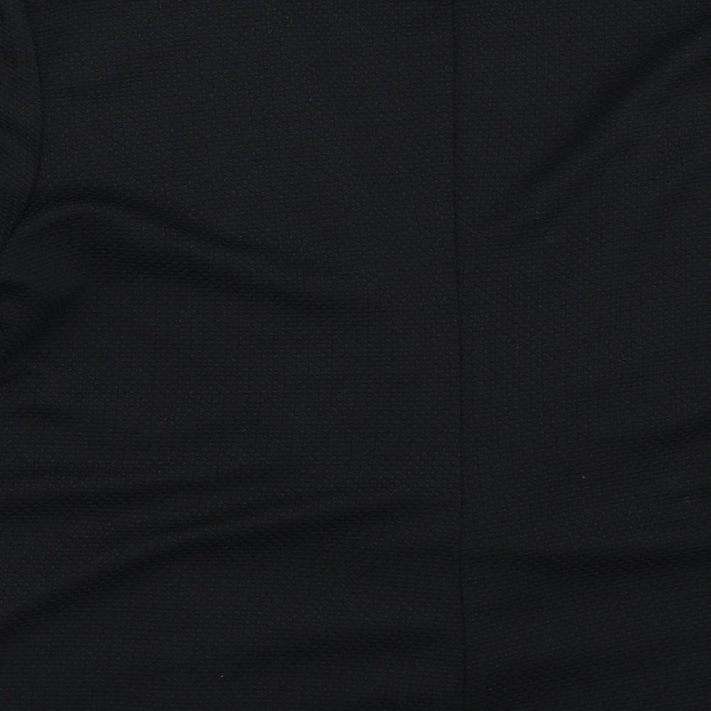 George Womens Black Jacket Blazer Size 14