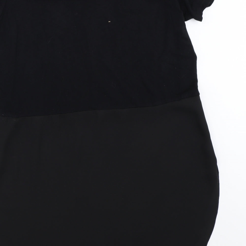 Womens UK Size 10 TU Black Basic Blouse
