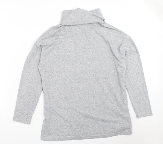 Womens UK Size 8 New Look Grey Pullover Jumper