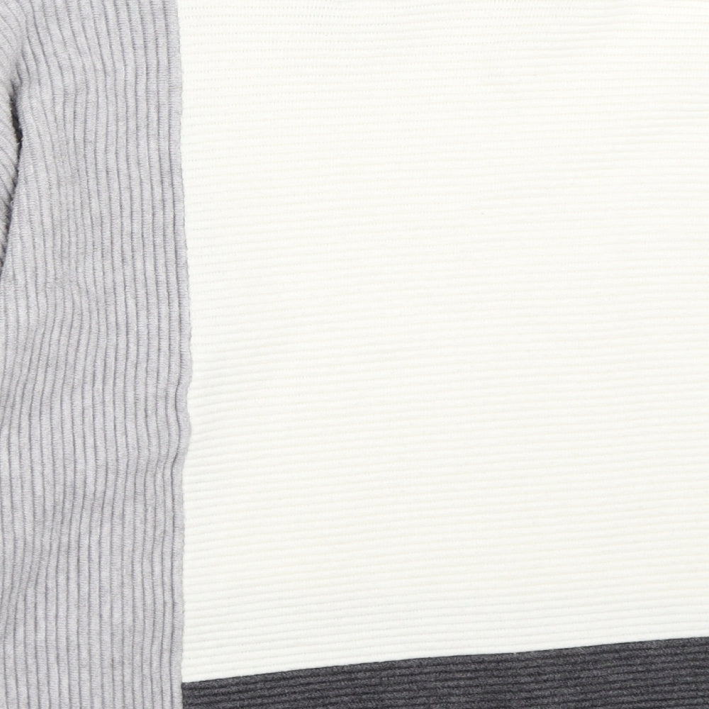 Womens UK Size S River Island Grey Pullover Jumper