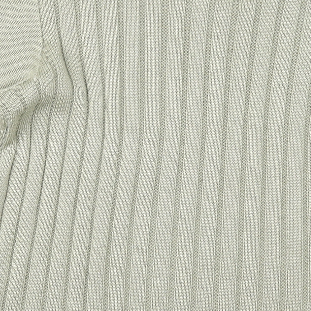 Daxon Womens Green Basic Blouse Size 14