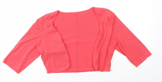 Womens UK Size S Coast Pink Cardigan Jumper