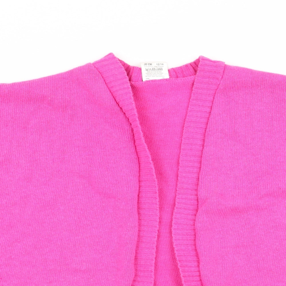 Womens UK Size 12 Being Casual Pink Cardigan Jumper