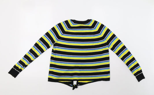 Womens UK Size S Poof Multicoloured Pullover Jumper