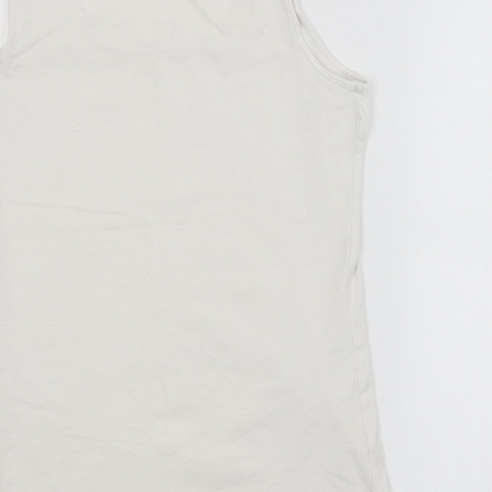 Atmosphere Womens White Basic Tank Size 14