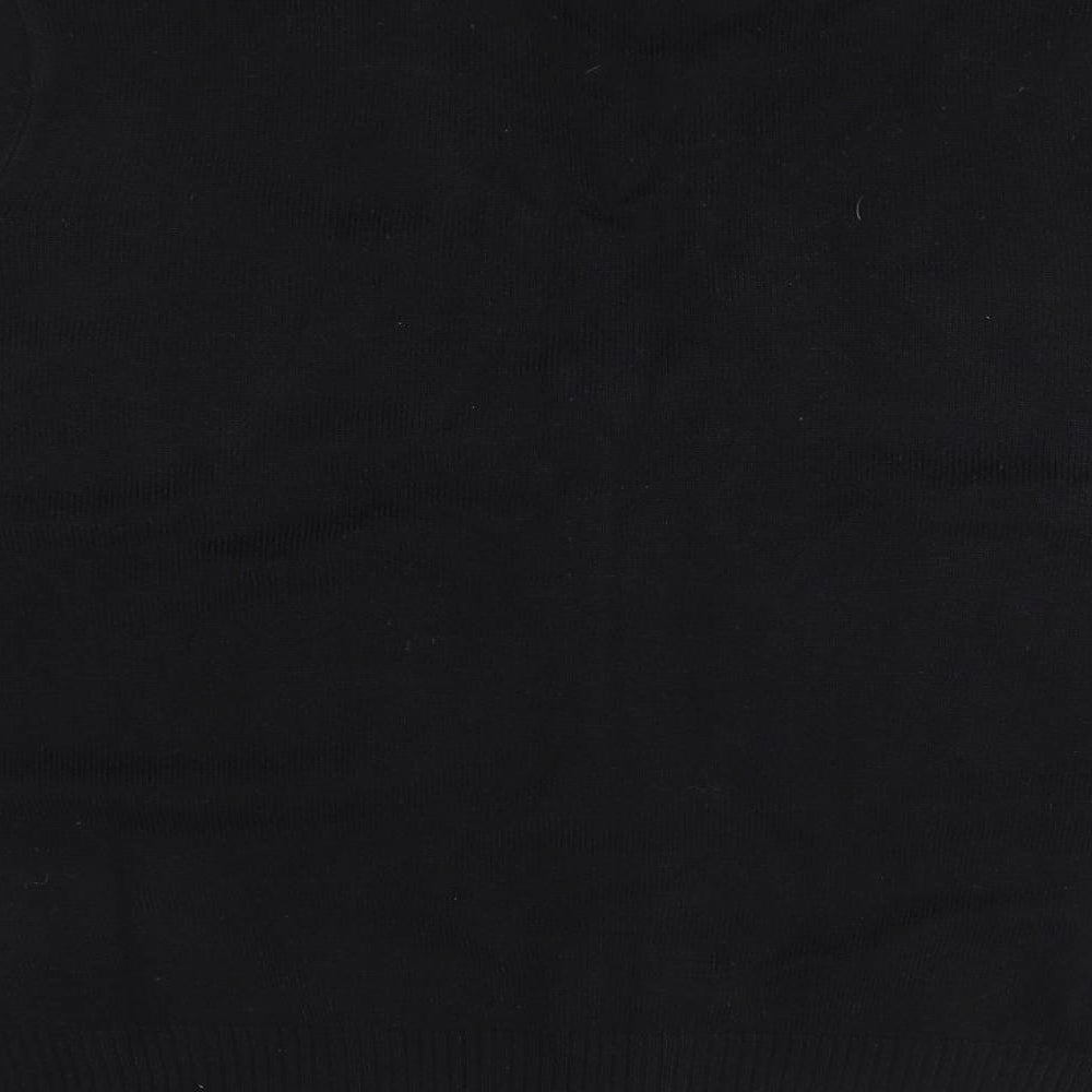 Brand and care label for George women’s black cardigan jumper, size L