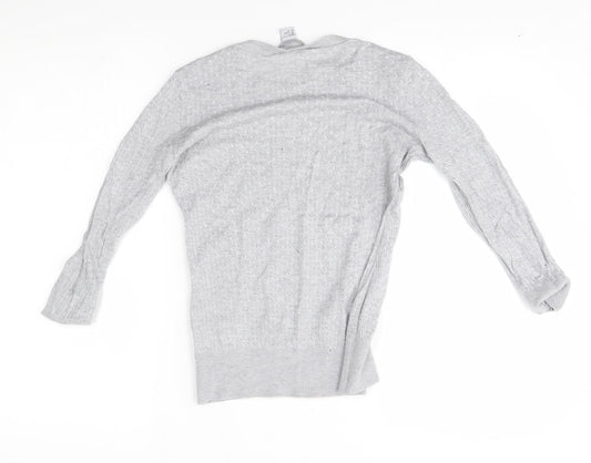 Womens UK Size S H&M Grey Pullover Jumper