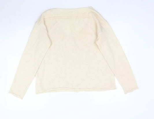 SheIn Womens Ivory   Pullover Jumper Size M
