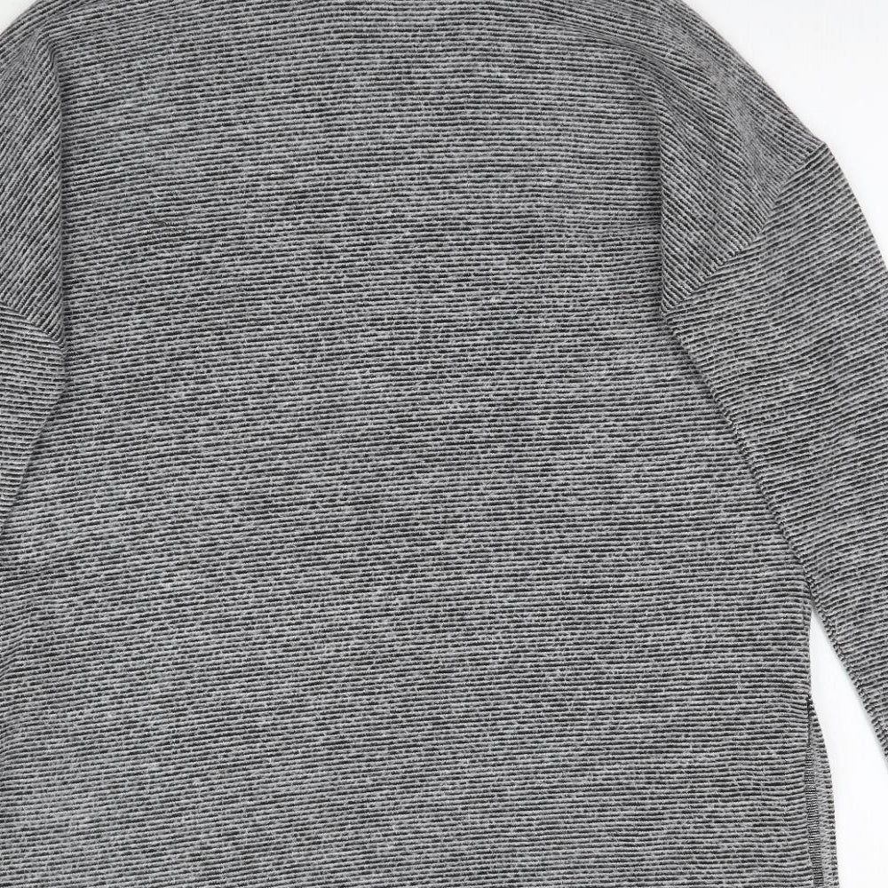 Womens UK Size M New Look Grey Pullover Jumper
