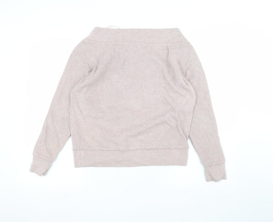 New Look Womens Pink Pullover Jumper Size S