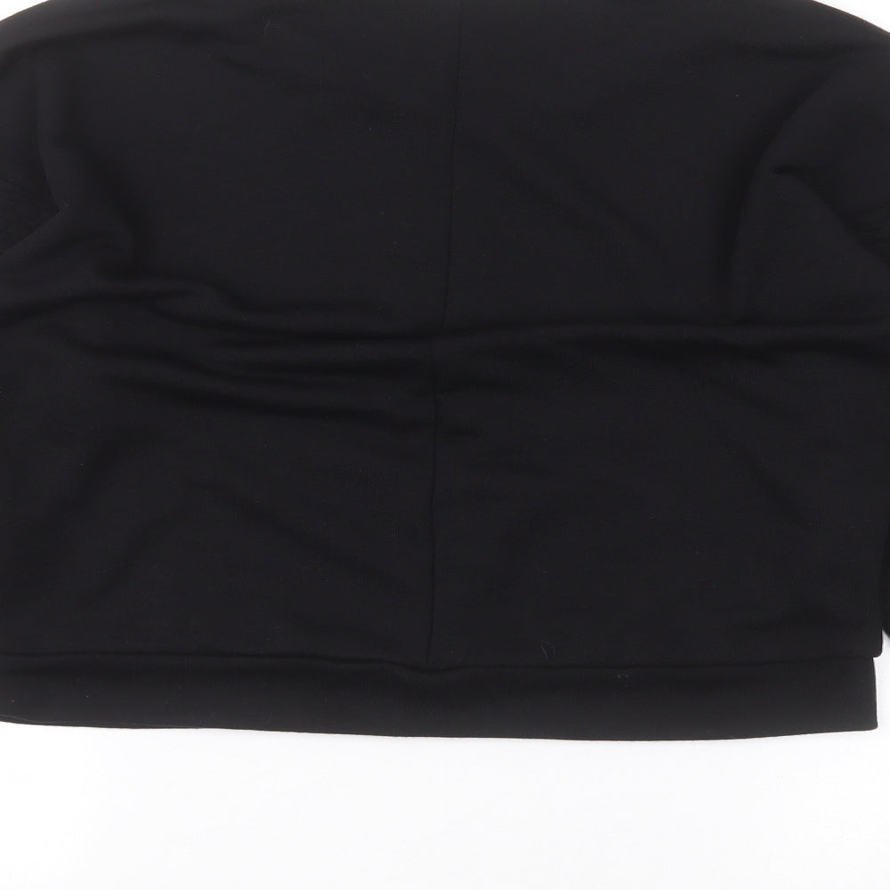 Womens UK Size 8 Topshop Black Pullover Jumper