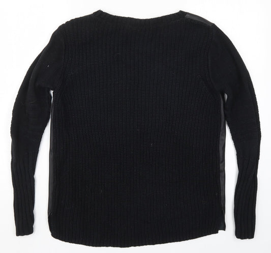 Womens UK Size L VILA Black Pullover Jumper