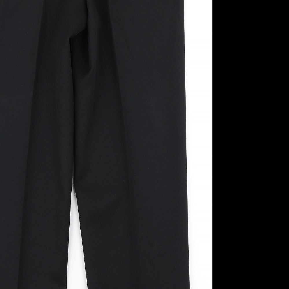 Preworn Mens Black Dress Pants Trousers Size 34 in L29 in