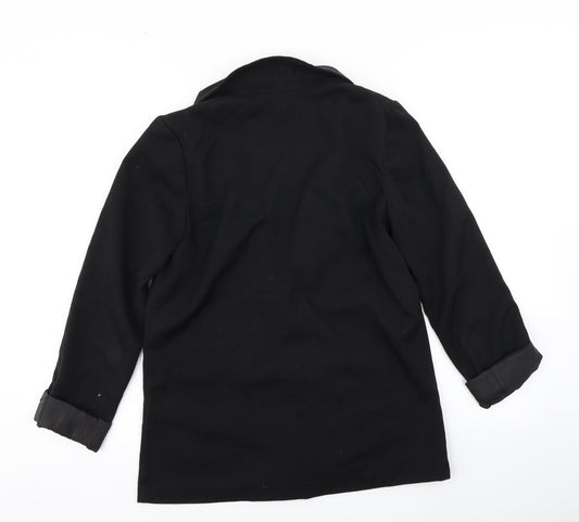 Divided Womens Clear Jacket Blazer Size 12