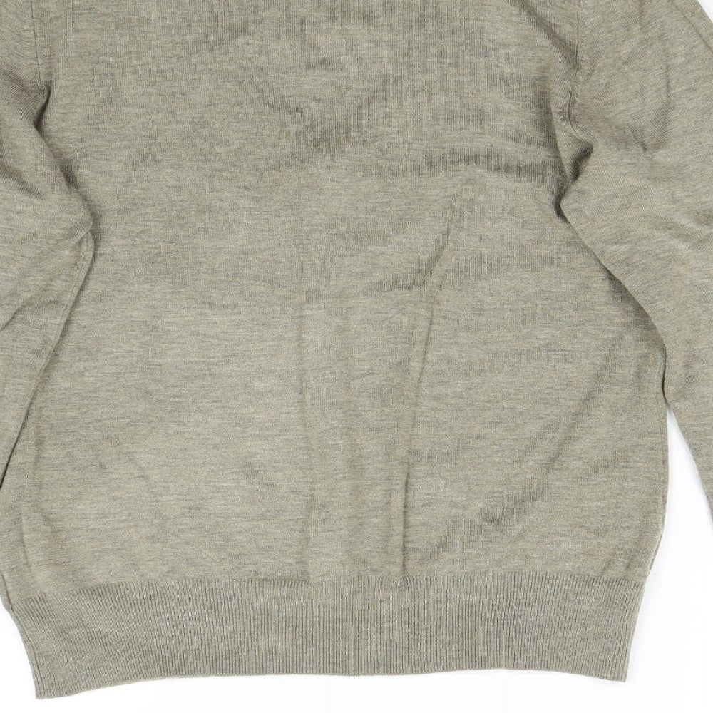 Womens UK Size 14 F&F Brown Pullover Jumper