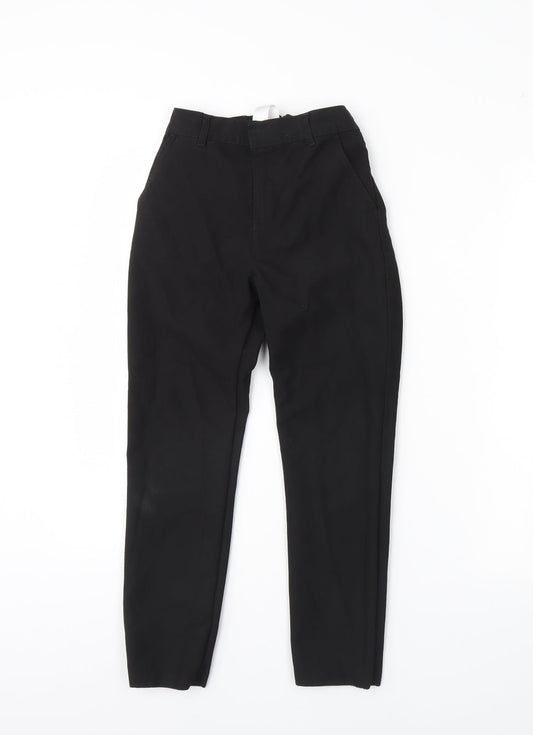 F&F Boys Black Dress Pants Trousers Size 9 Years