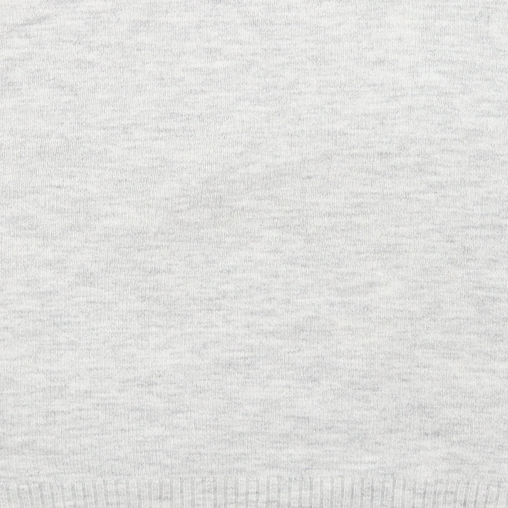 Brand and care label for Primark women’s grey shrug jumper, size XL