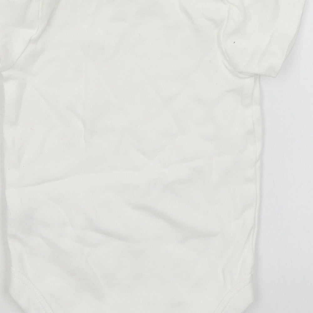 TU Baby White Romper One-Piece Size 0-3 Months