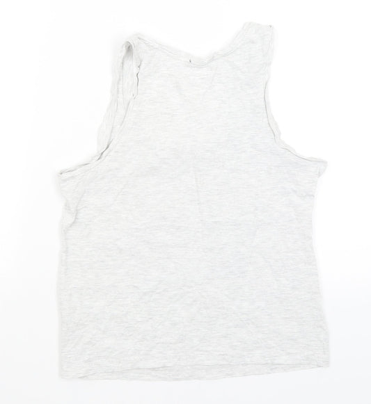 George Womens Grey Basic Tank Size 8 - Life's Better When Dreaming