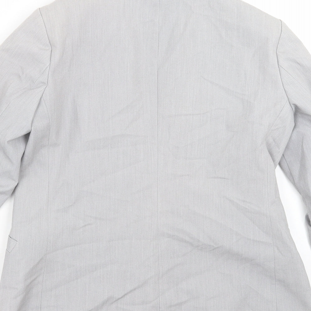 Dorothy Perkins Womens Grey Jacket Blazer Size 4