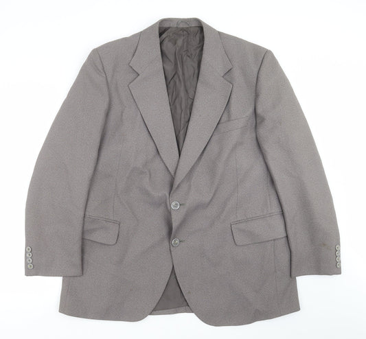 Mens UK Size 46 alexandre Regular Grey Suit Jacket