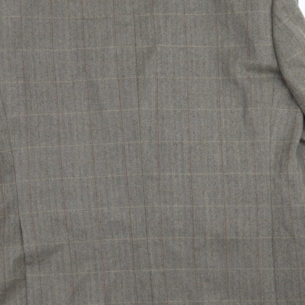 Mens UK Size 42 Marks and Spencer Regular Green Suit Jacket
