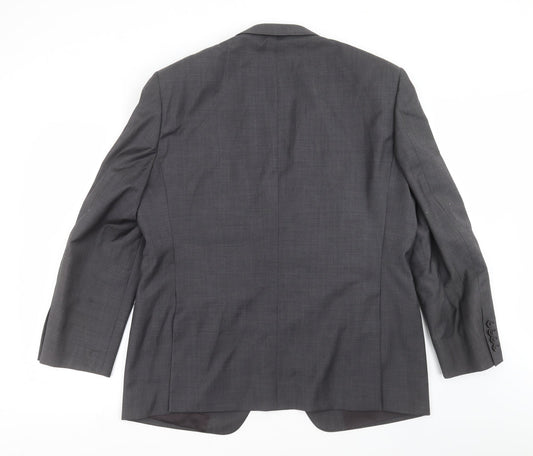 Mens UK Size 42 Marks and Spencer Regular Grey Suit Jacket