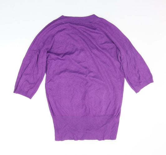 George Womens Purple Pullover Jumper Size 14