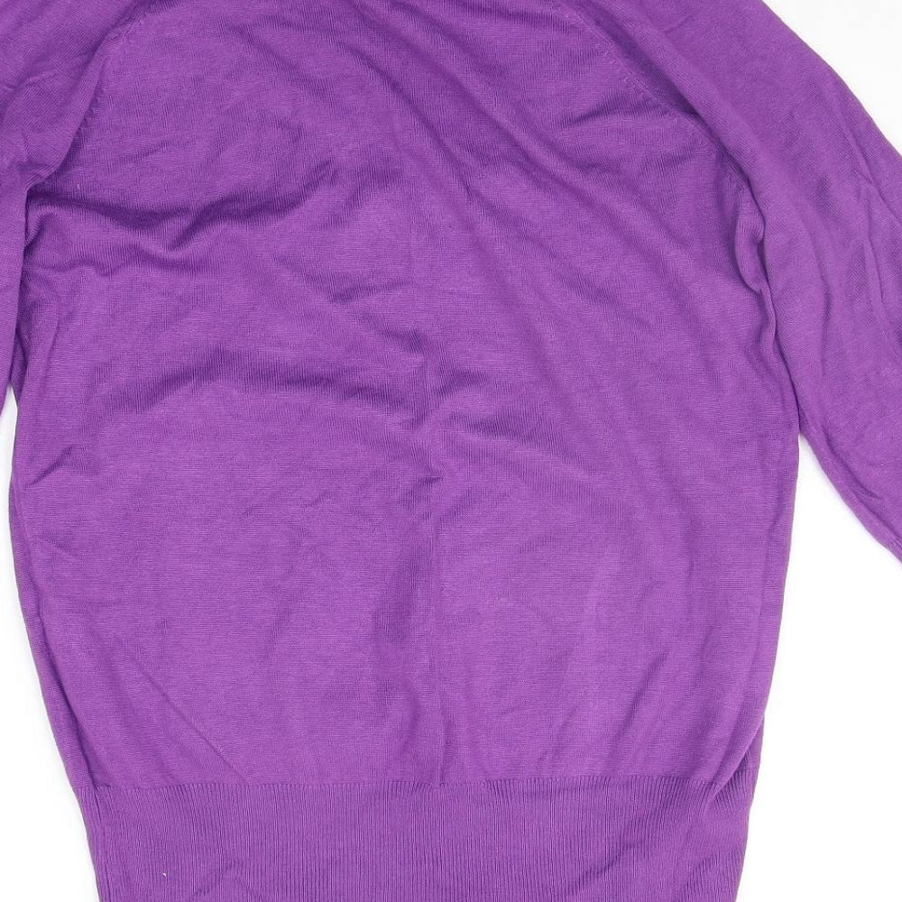 George Womens Purple Pullover Jumper Size 14