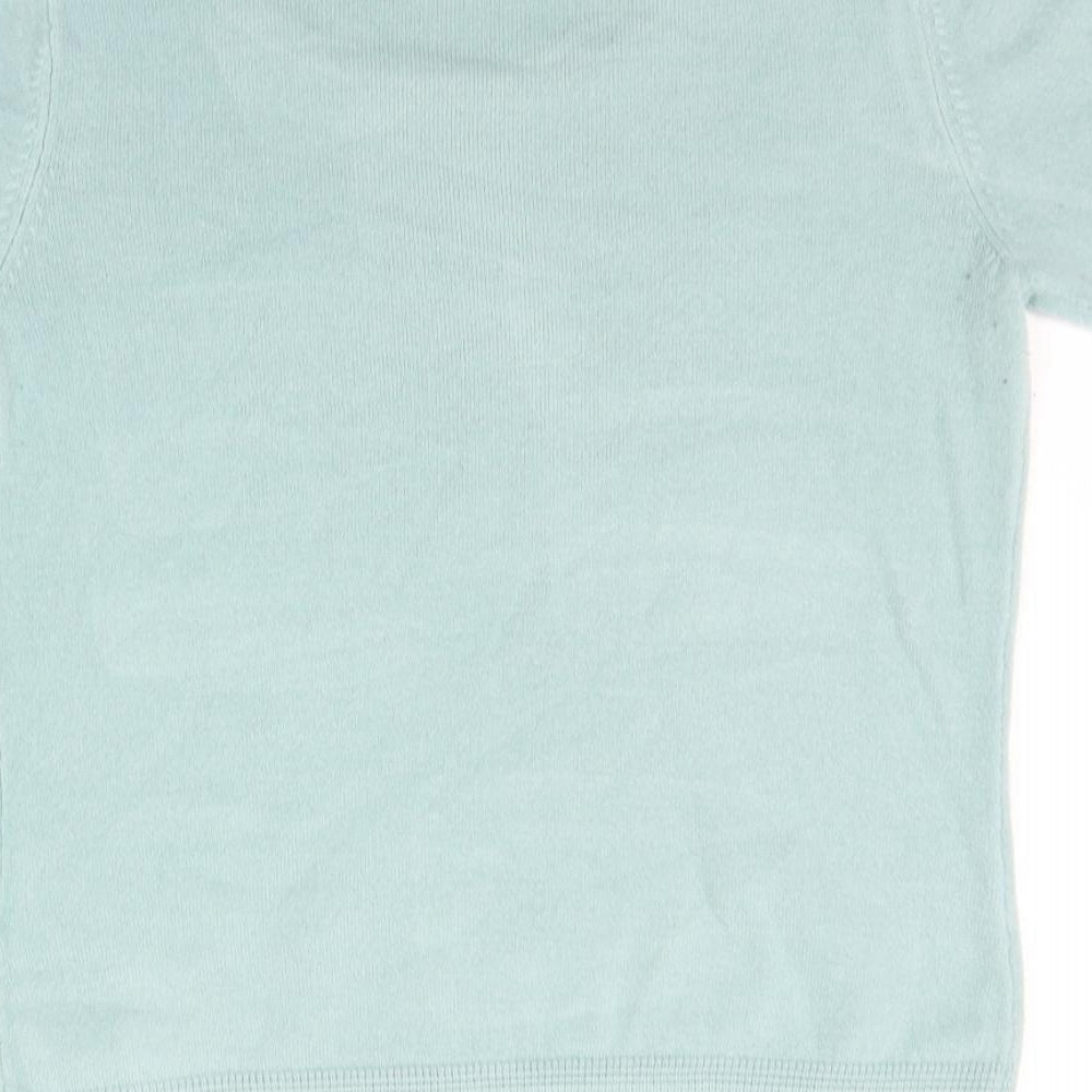 Marks and Spencer Womens Green Pullover Jumper Size 8