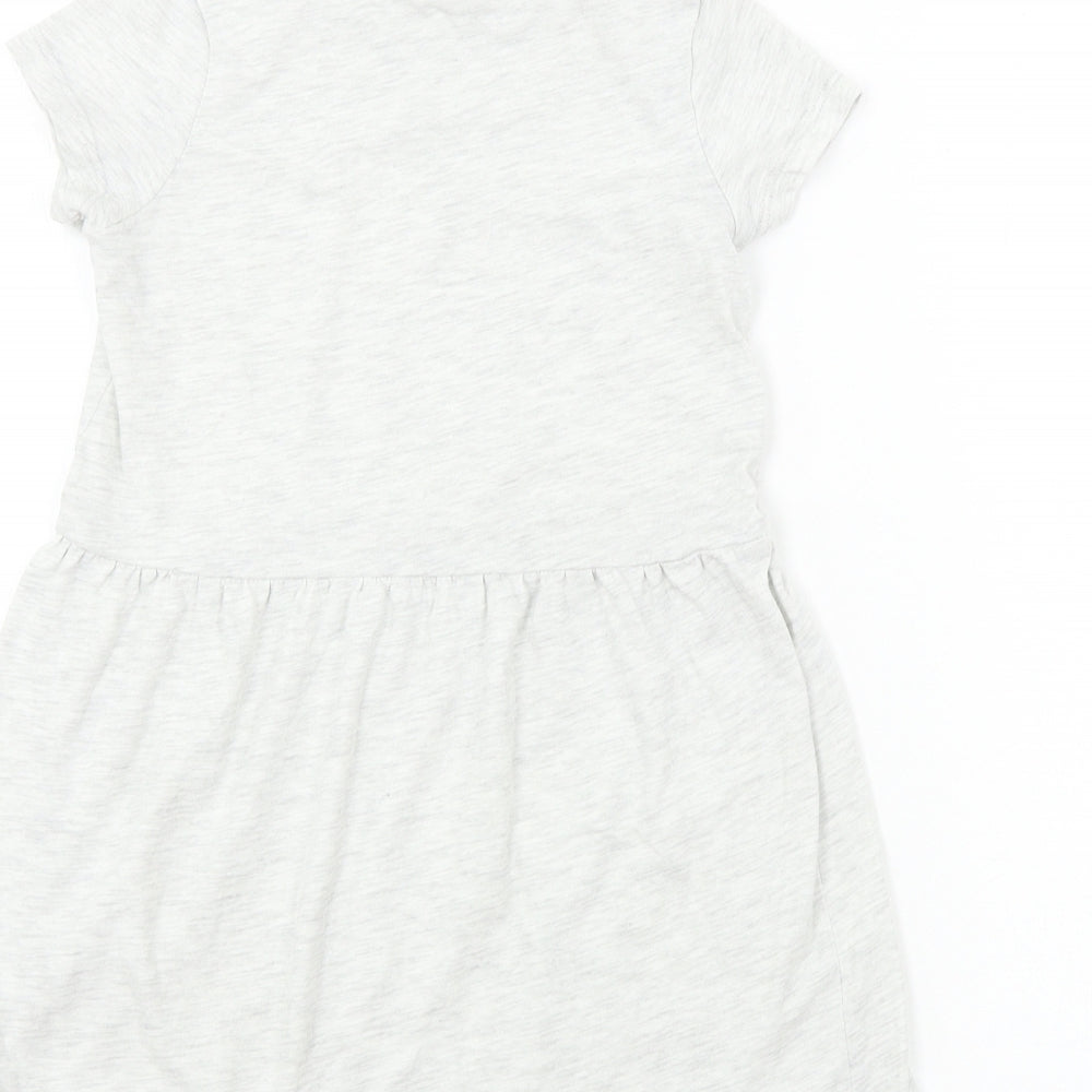 H&M Girls Grey A-Line Size 6-7 Years