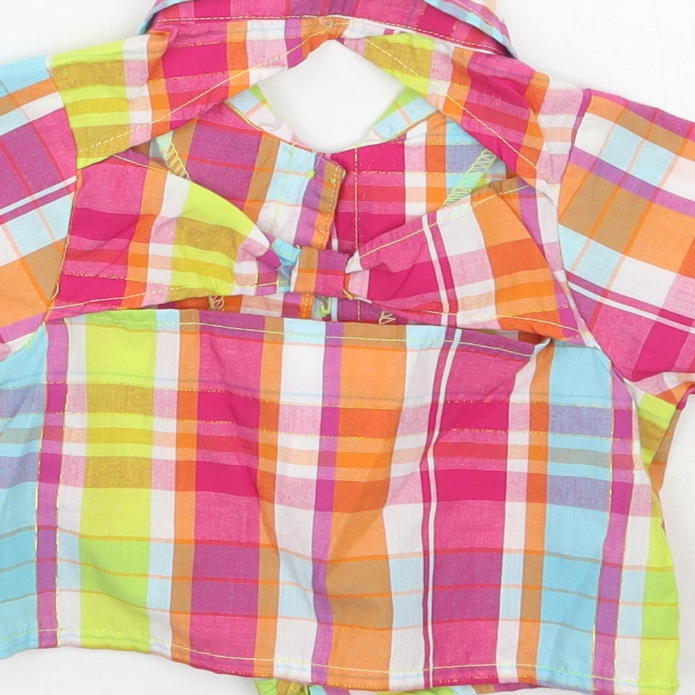 Penny m Girls Multicoloured Check Basic Button-Up Size 24 Months