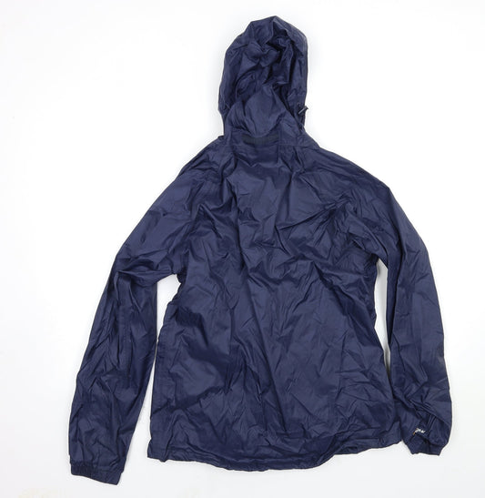 Womens UK Size 12 Hi Gear Blue Anorak Coat