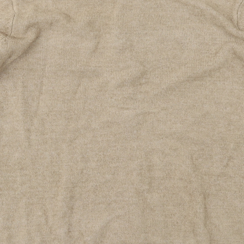 Womens UK Size One Size CASAMIA Beige Pullover Jumper
