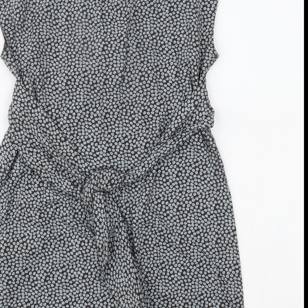 Womens UK Size 12 Marks and Spencer Brown Camisole Blouse