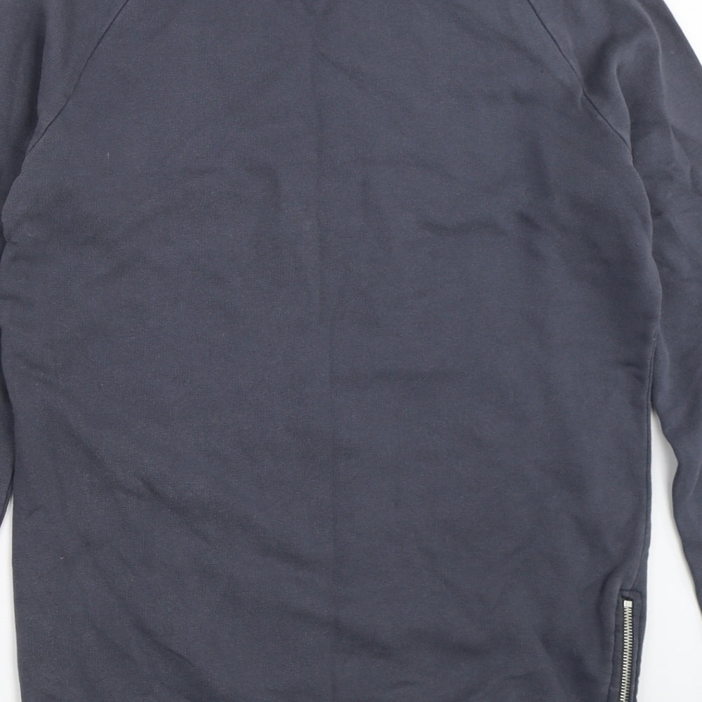 Womens UK Size S ASOS Grey Pullover Sweatshirt
