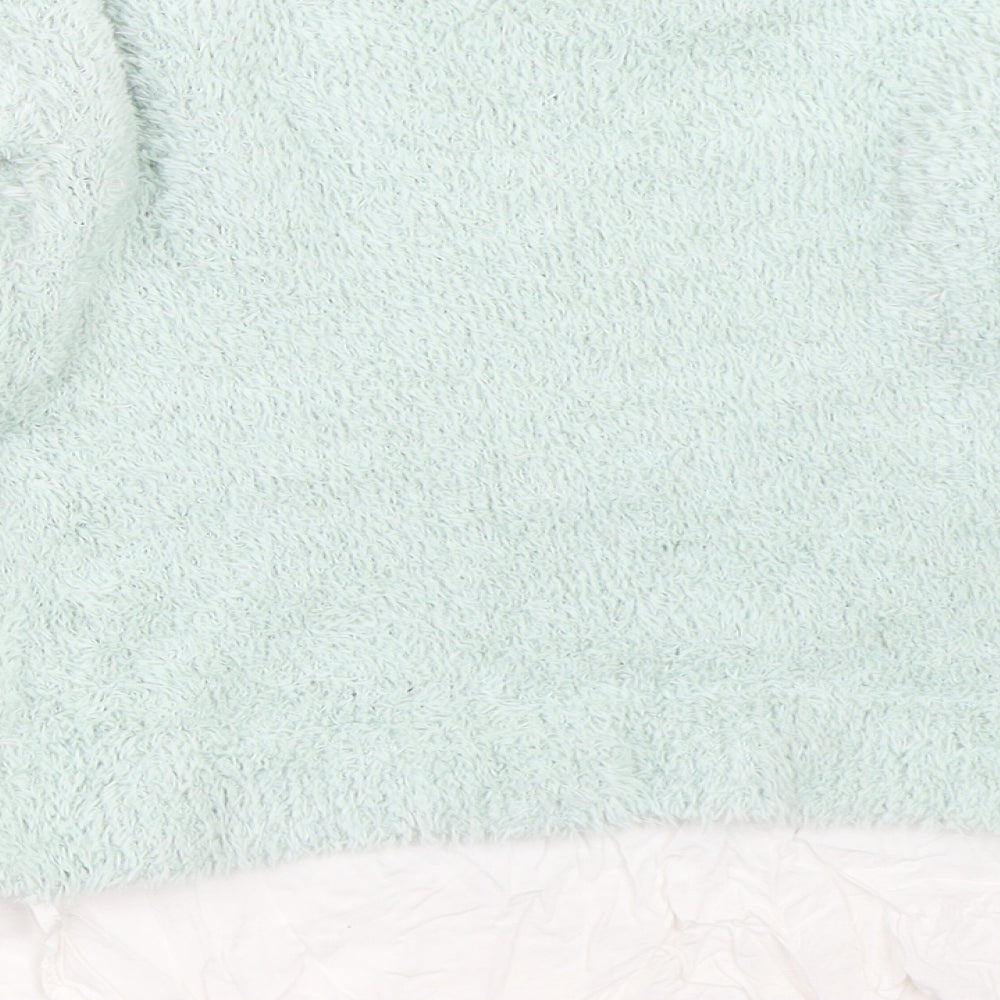 H&M Girls Green Pullover Jumper Size 11-12 Years